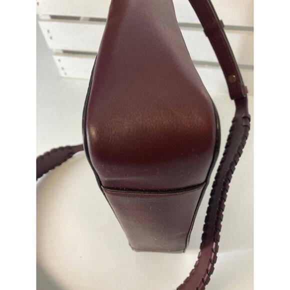 MICHAEL KORS, SMALL WINE SMOOTH LEATHER CROSSBODY BAG - Picture 5 of 15